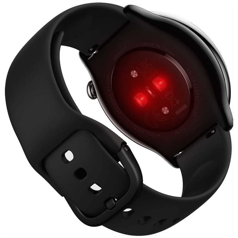 vista traseira do Amazfit GTR Mini Black Smart Watch