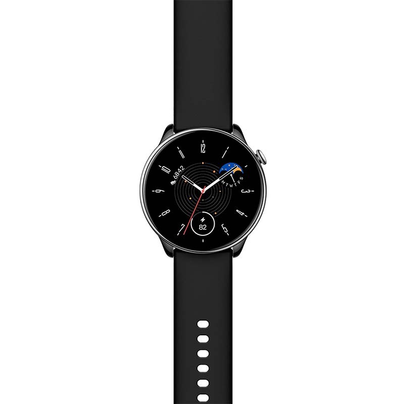 vista traseira do Amazfit GTR Mini Black Smart Watch