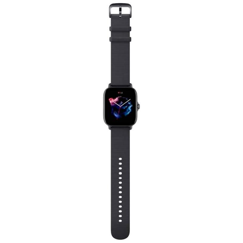 correa de silicona del Reloj Inteligente Amazfit GTS 3 Graphite Black