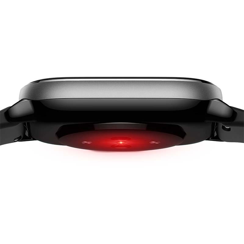 vista lateral del Reloj inteligente Amazfit GTS 4 Mini Negro