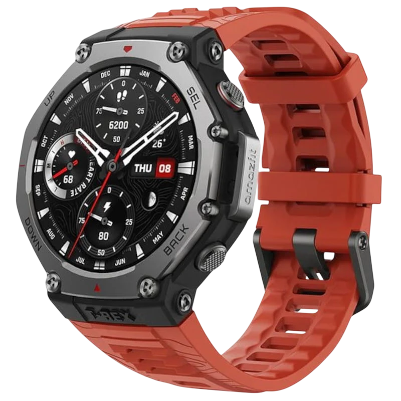 Amazfit T-Rex 3 Lava - Reloj Inteligente
