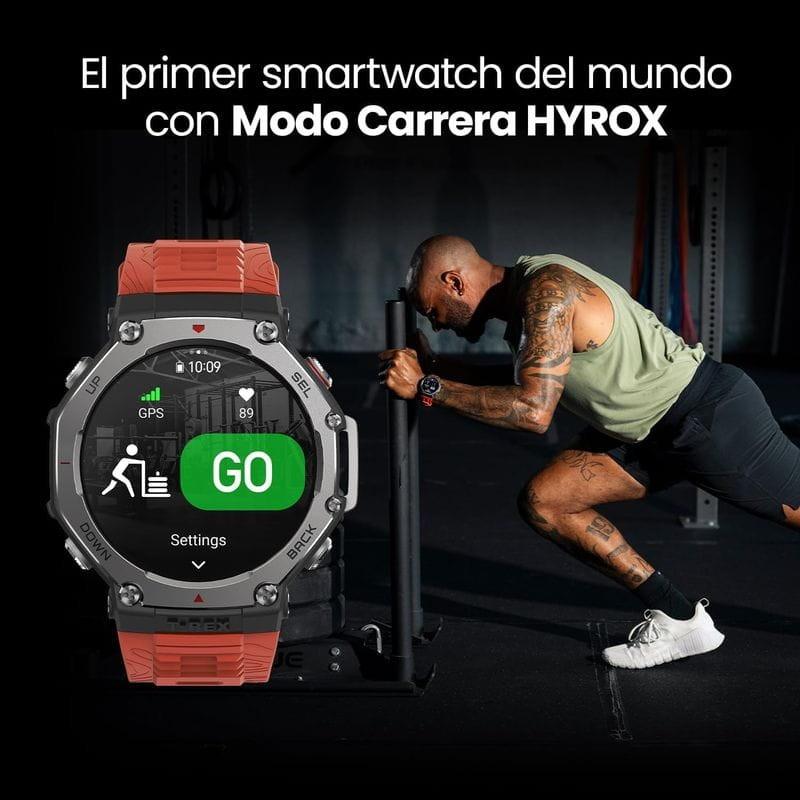 Control de la salud de Amazfit T-Rex 3 Lava - Reloj Inteligente
