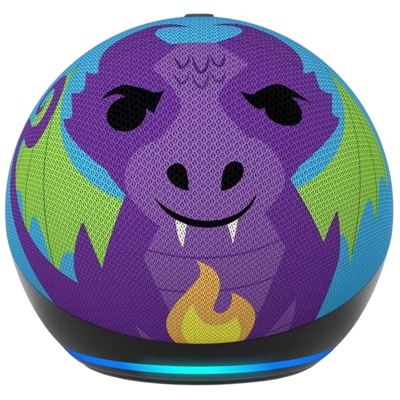 Amazon Echo Dot Kids (5.Gen) Morado - Altavoz Inteligente