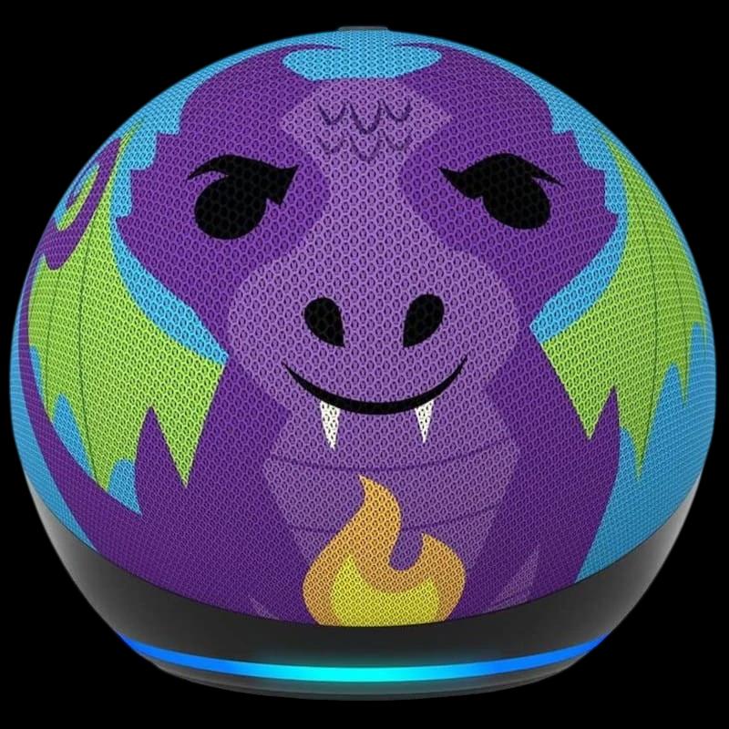 Amazon Echo Dot Kids (5.Gen) Morado - Altavoz Inteligente