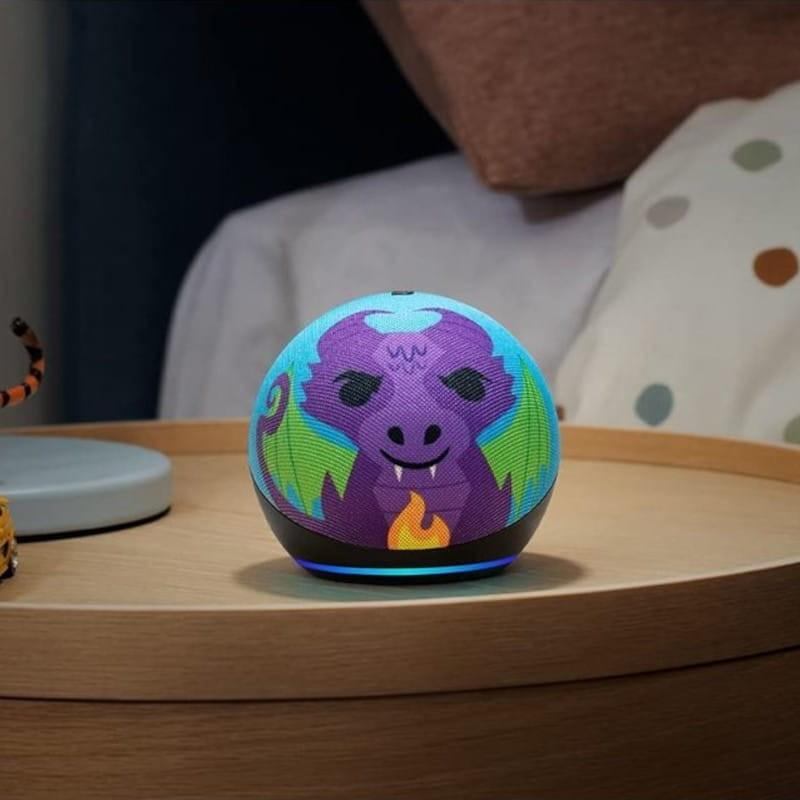 Amazon Echo Dot Kids (5.Gen) Morado - Altavoz Inteligente - Adaptable