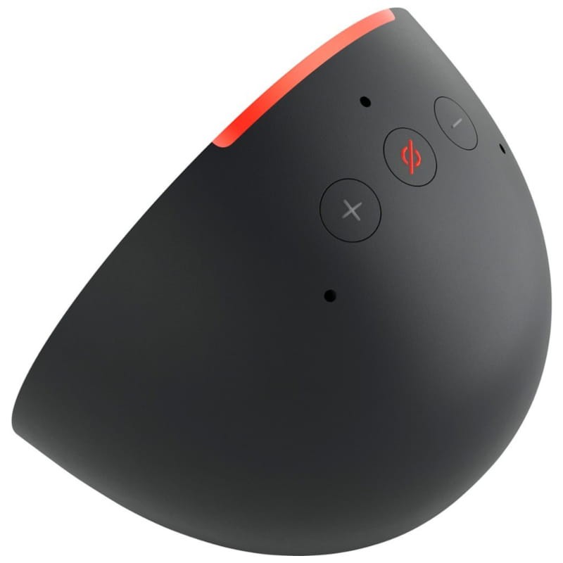 Vue latérale de l'Amazon Echo Pop 1ère Génération Anthracite