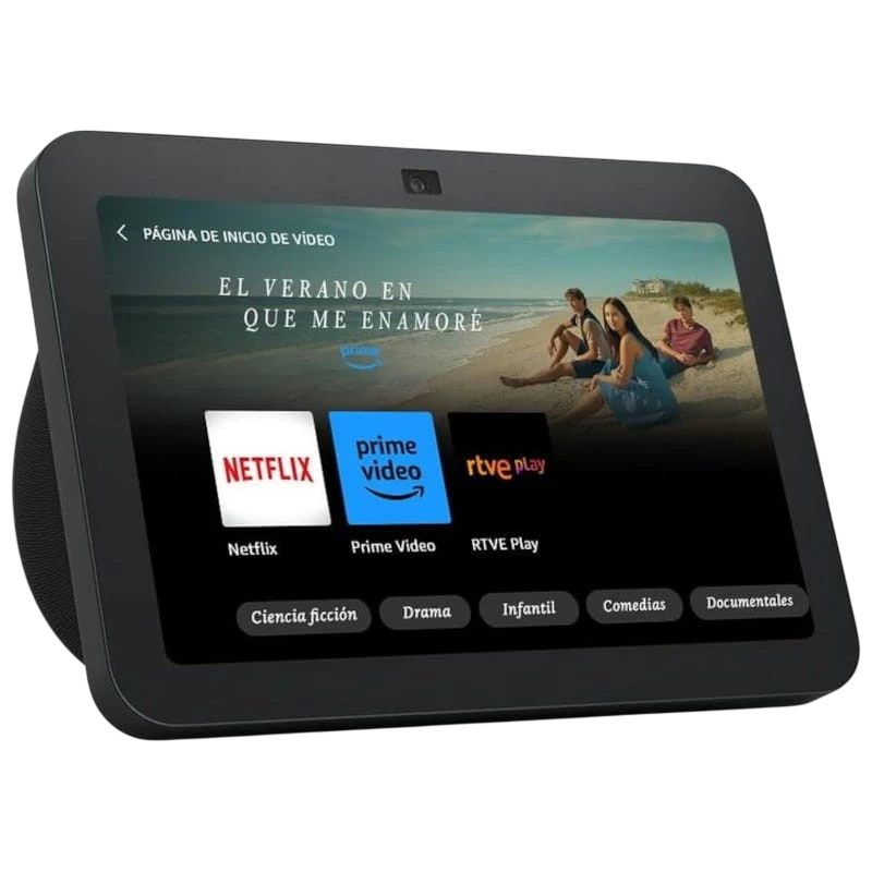Amazon Echo Show 8 (3ª generación) Gris Antracita - Asistente Smart Home