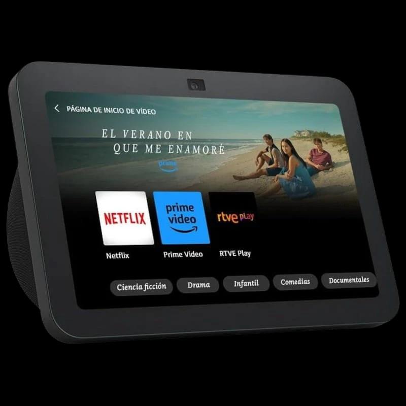 Amazon Echo Show 8 (3ème génération) Anthracite - Assistant domestique intelligent