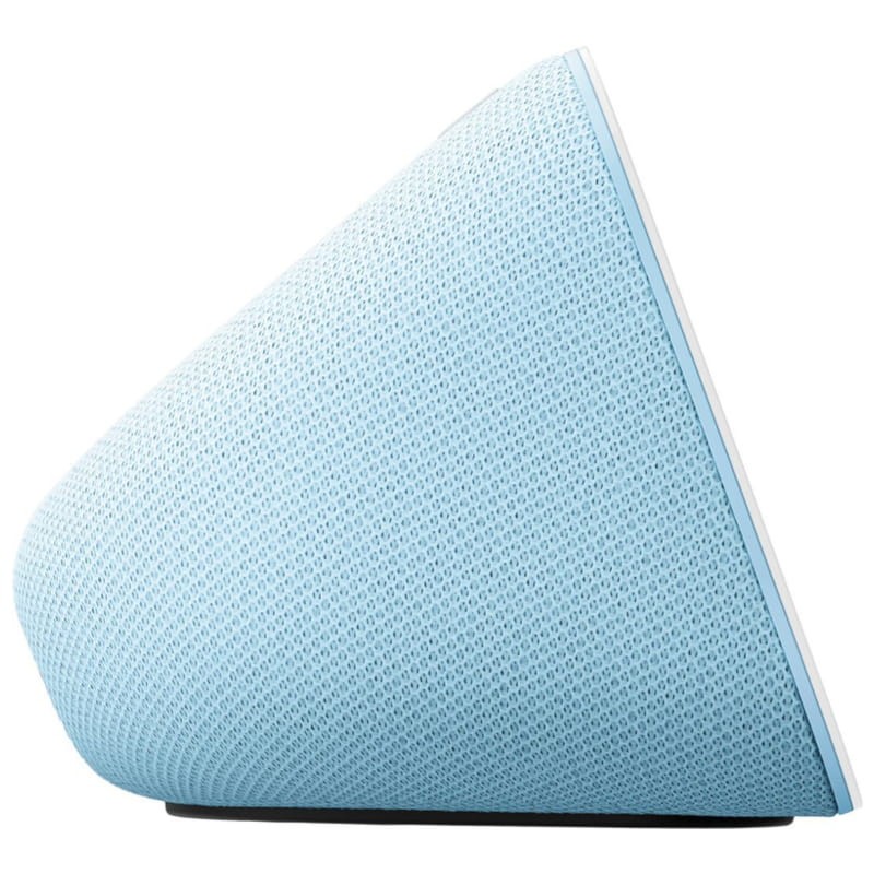 vista lateral do Amazon Echo Show 5 (3ª geração) Teal Grey