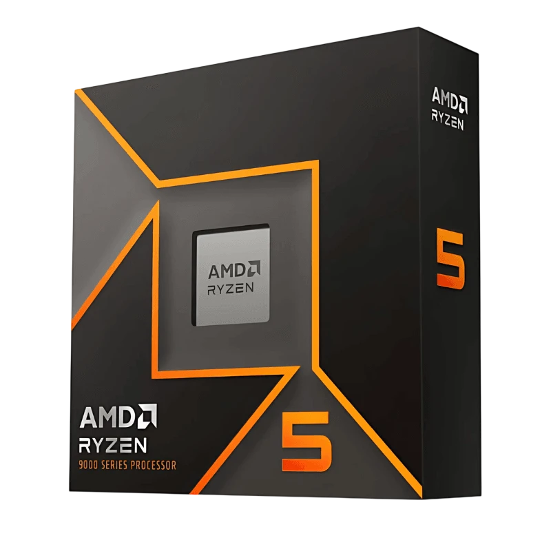 Processador AMD Ryzen 5 9600X 3,9 GHz.