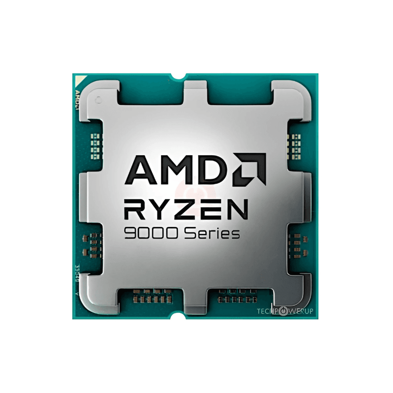 Vista frontal del Procesador AMD Ryzen 9 9900X 4.4 GHz