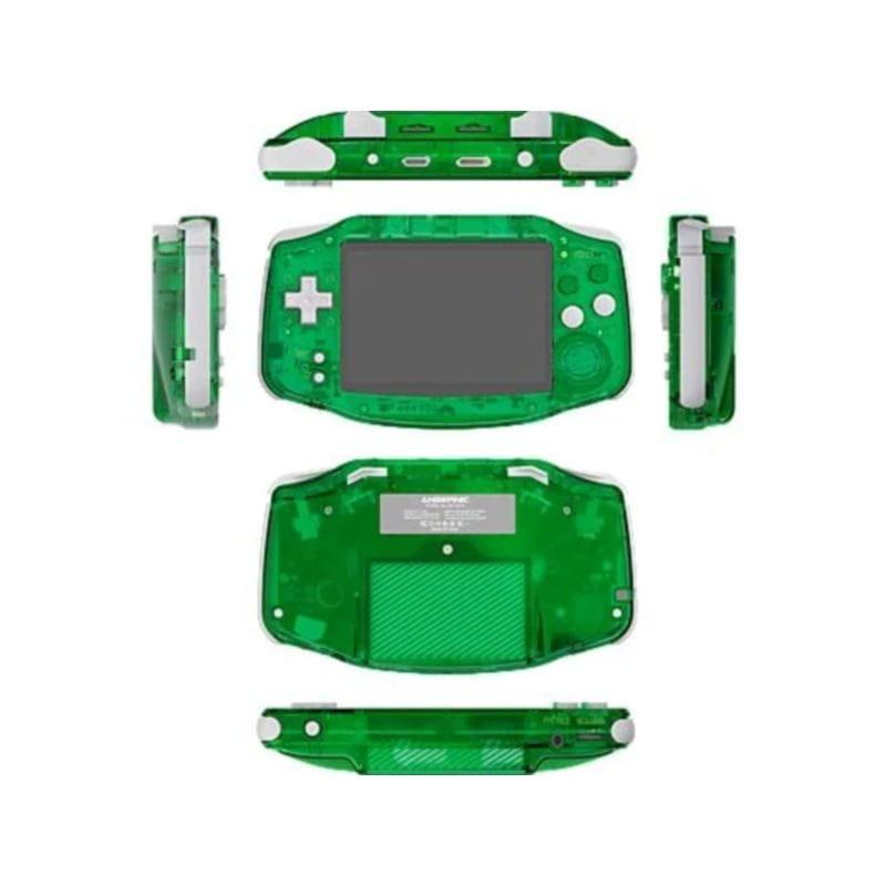 Vista múltipla do console Anbernic RG34XX 32GB Verde