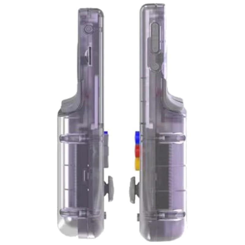 Anbernic RG405V Nouveau 4 Go/128 Go Violet - Console rétro portable côté gauche et droit