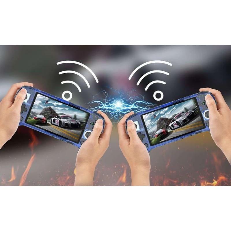 Adaptable Console Rétro Portable Anbernic RG556 Bleu