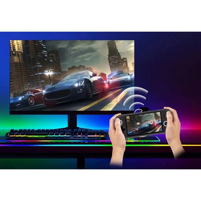 Connexion de Console Rétro Portable Anbernic RG556 Noire