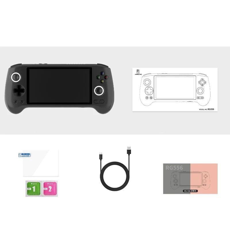Contenu de Console Rétro Portable Anbernic RG556 Noire