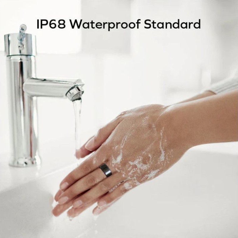 Monitor de sueño de Anillo Inteligente Momax 1 Sense Gris Oscuro - Talla 10