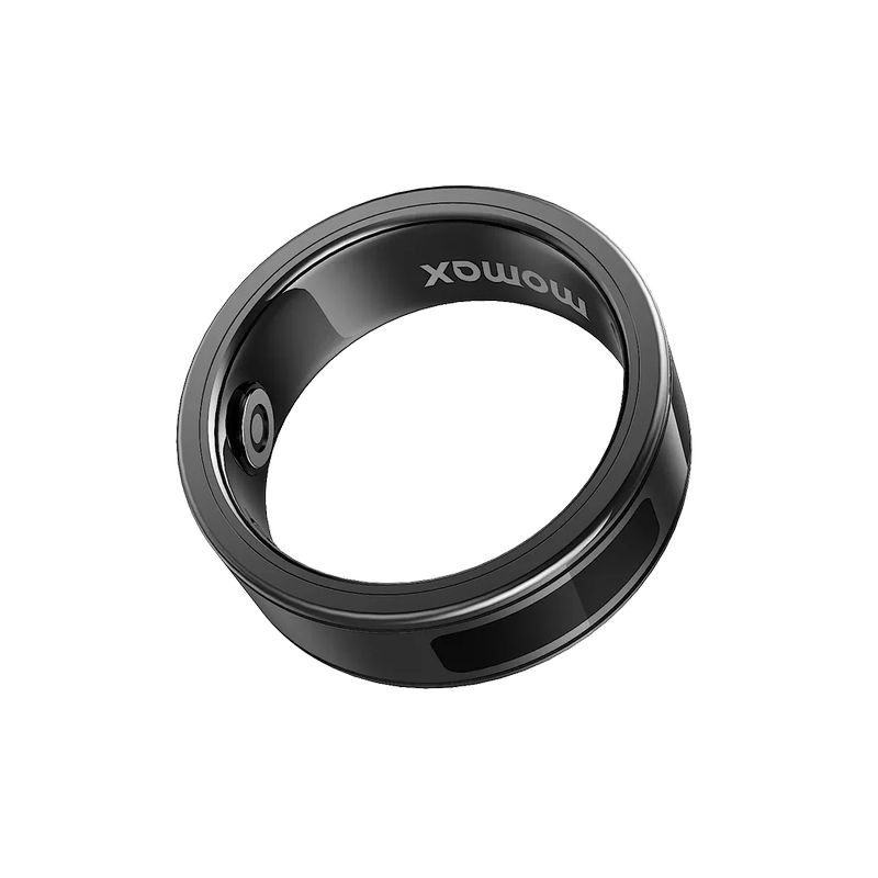 Temperatura de Anillo Inteligente Momax 1 Sense Gris Oscuro - Talla 10