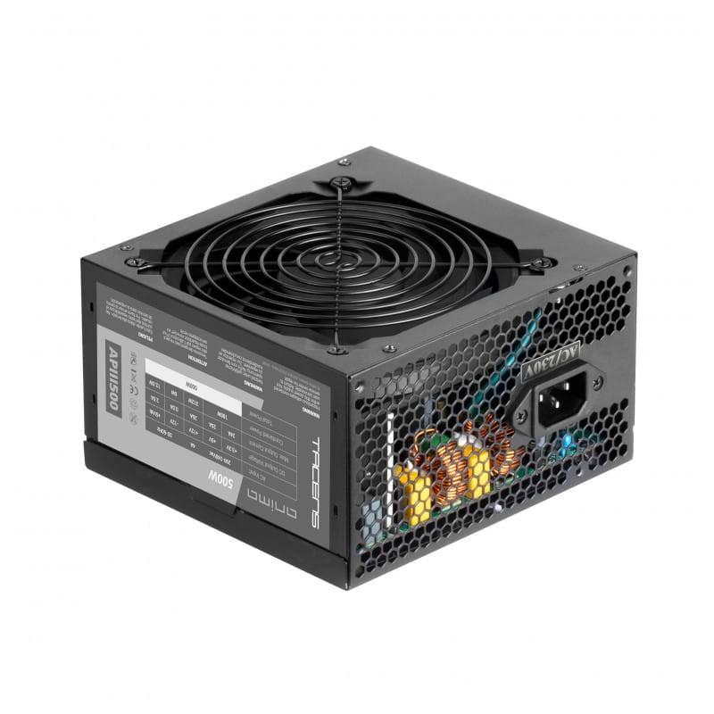 Tacens Anima APSIII500 500W Preto - Fonte de alimentação visualizada sem cabo