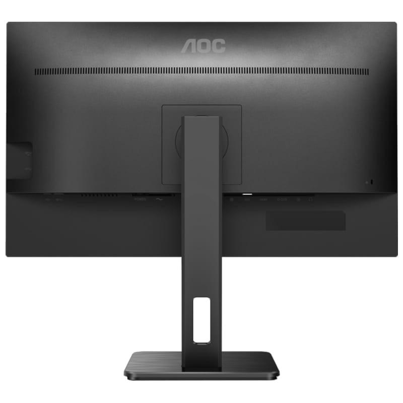 AOC 24P2QM 23.8 WLED FHD Panel VA Multimedia Vista traseira preta