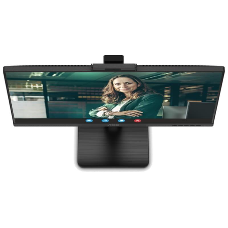 AOC 24P3CW 23,8 FullHD LED Noir - Vue de dessus du moniteur PC