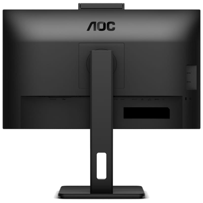 AOC 24P3CW 23.8 FullHD LED Noir - Vue arrière du moniteur PC