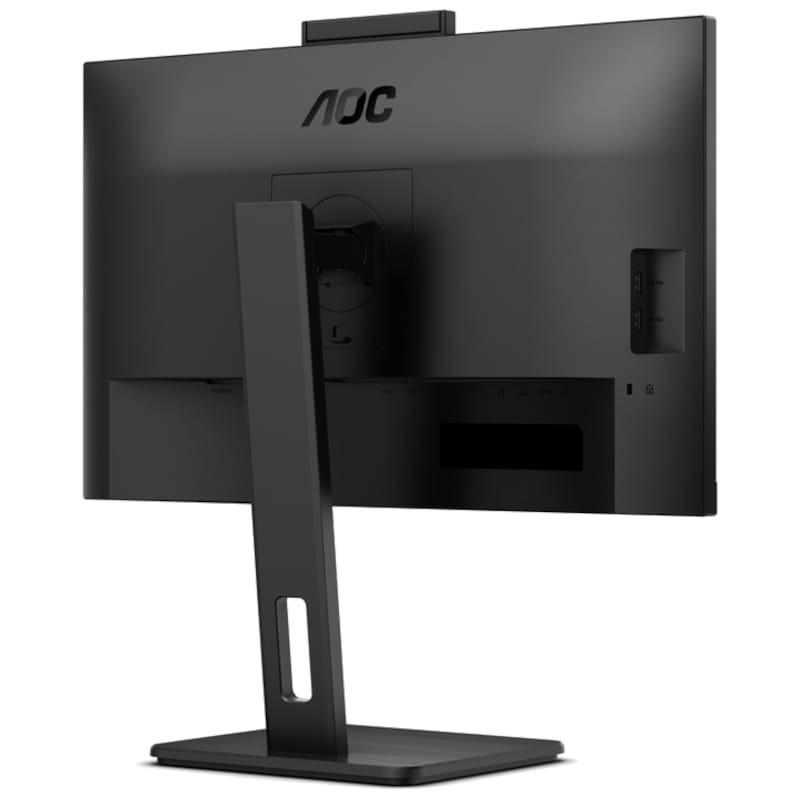 AOC 24P3CW 23.8 FullHD LED Noir - Moniteur PC vue arrière droite