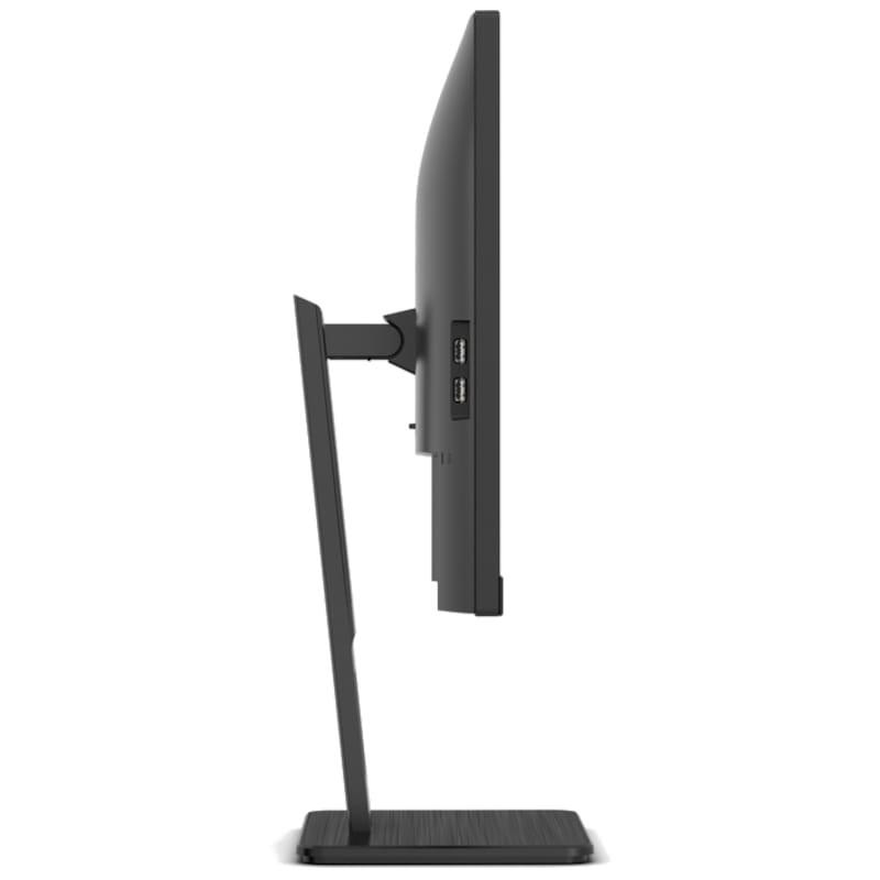 AOC 24P3CW 23.8 FullHD LED Noir - Vue latérale du moniteur PC