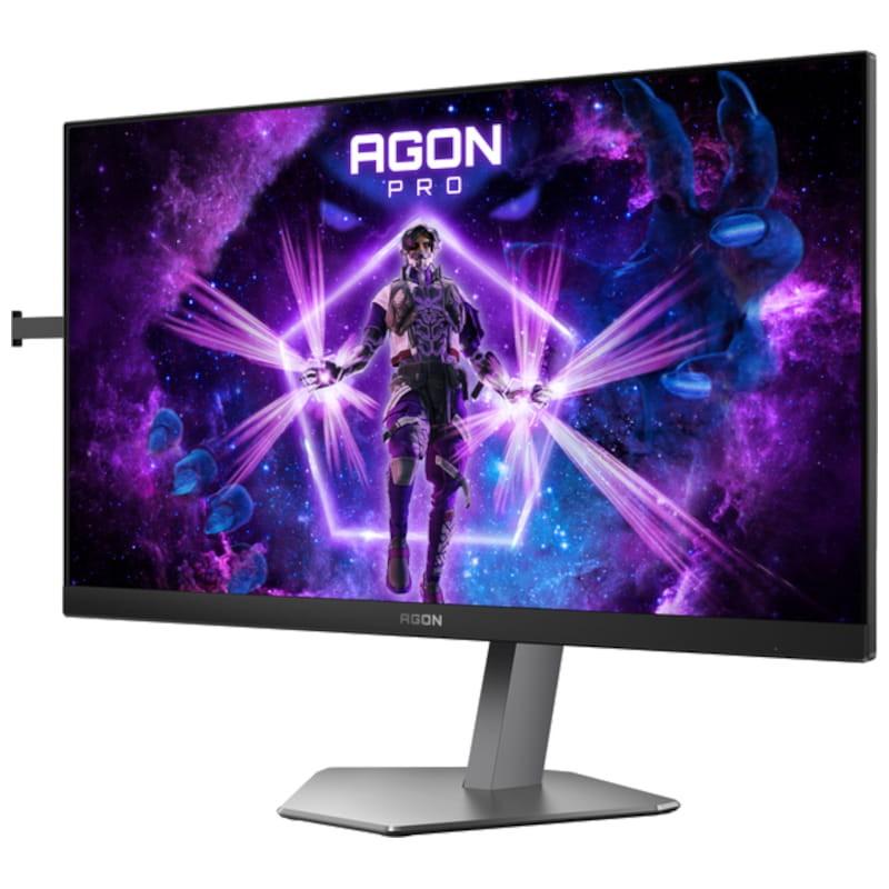 AOC AGON PRO AG256FS 24.5 Full HD Fast IPS Adaptive Sync Negro - Monitor PC Vista frontal Lado izquierdo