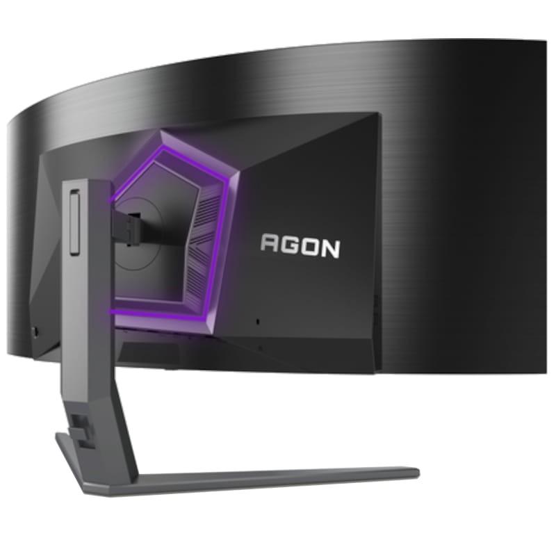 AOC AGON PRO AG456UCZD 45 WQHD OLED Light FX Preto - PC Monitor Vista traseira lado direito