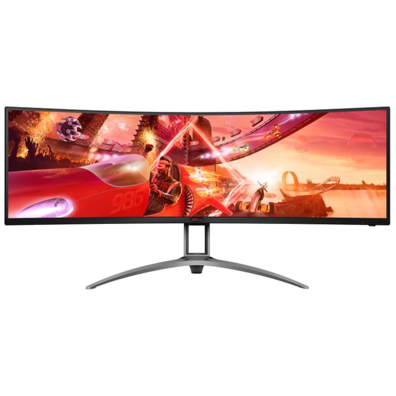 AOC B2 AG493UCX2 49 2K Quad HD VA UltraWide Curvo 165Hz G-Sync Negro Vista frontal