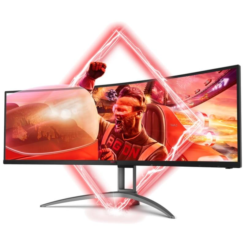 AOC B2 AG493UCX2 49" 2K Quad HD VA UltraWide Curvo 165Hz G-Sync Negro Monitor Gaming