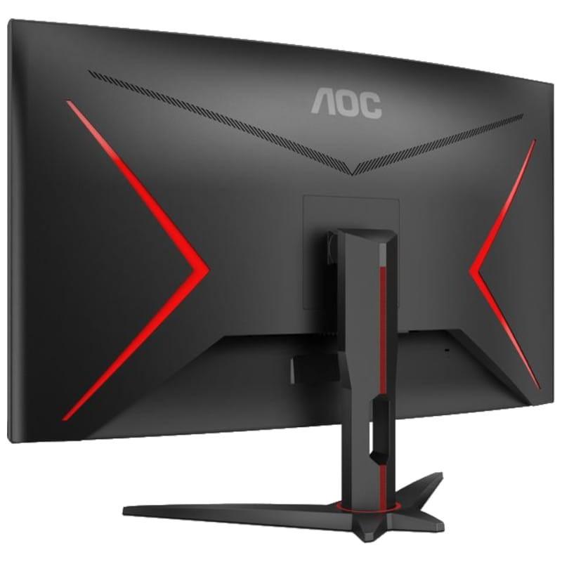 Curvatura de AOC G2 C32G2ZE/BK 32 Full HD VA 240 Hz Curva FreeSync Negro Rojo - Monitor Gaming
