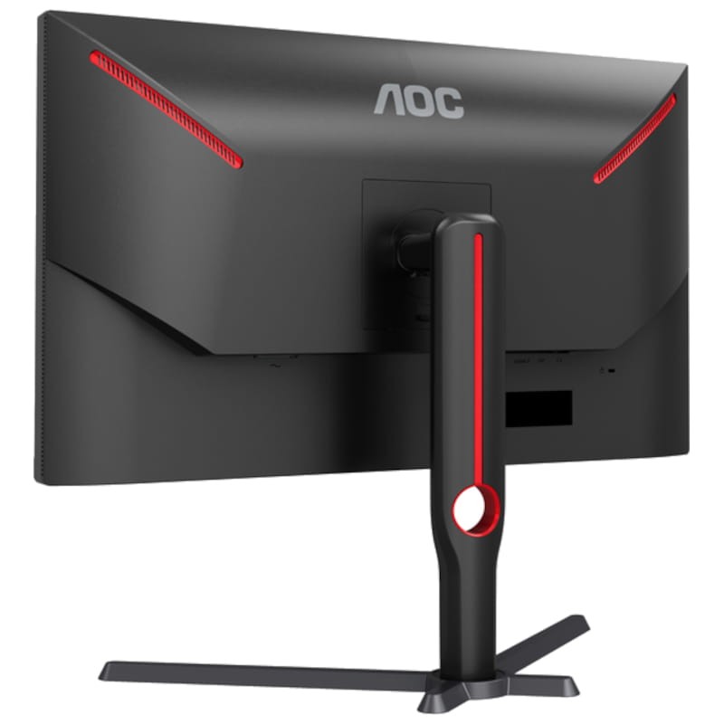 AOC G3 Q27G3XMN/BK 272K Ultra HD LED HDR 1000 Negro - Monitor Vista trasera lado izquierdo