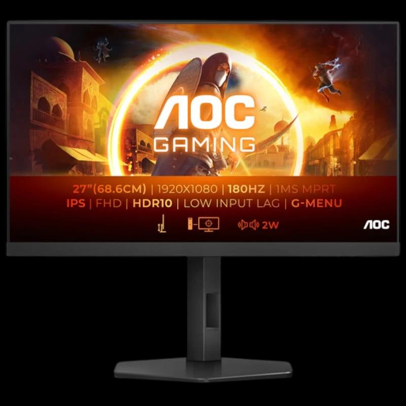 AOC G4 27G4X 27 Full HD Fast IPS G-SYNC NVIDIA Negro - Monitor PC