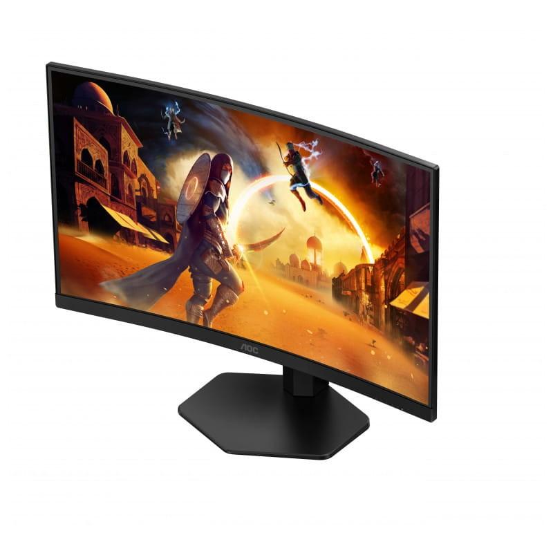 AOC G4 C27G4ZXU 27 Full HD Fast VA NVIDIA G-SYNC Preto - Imagem esquerda do monitor PC
