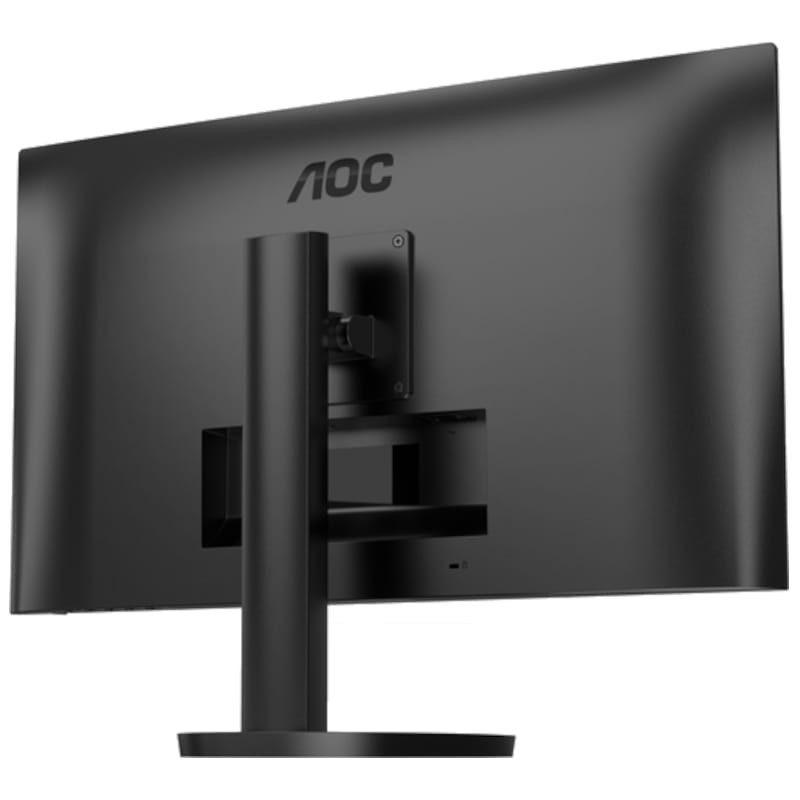 AOC U27B3AF 274K Ultra HD IPS Adaptive Sync Preto - Monitor PC Vista traseira lado direito