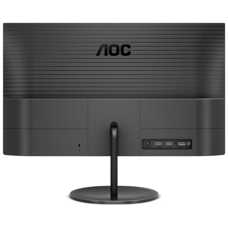 AOC V4 Q27V4EA 27 IPS LED Ultra HD Negro vista de la parte trasera