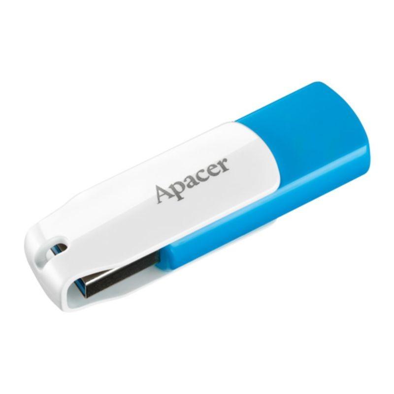Perspectiva del Apacer AH357 32 GB USB 3.1 Gen 1 Azul/Blanco