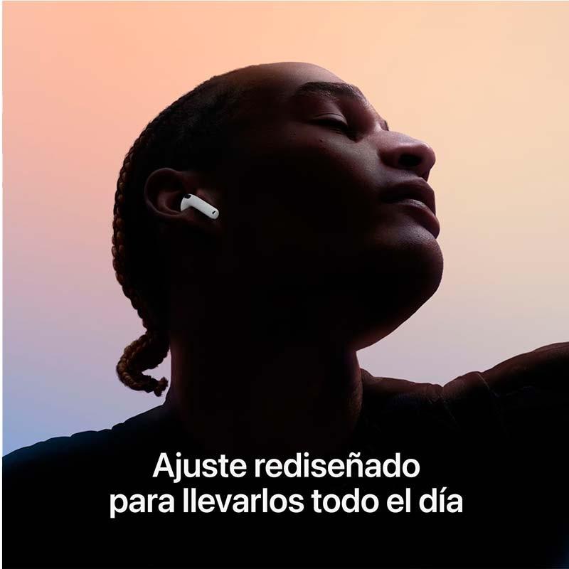 ajuste rediseñado de los Apple AirPods 4