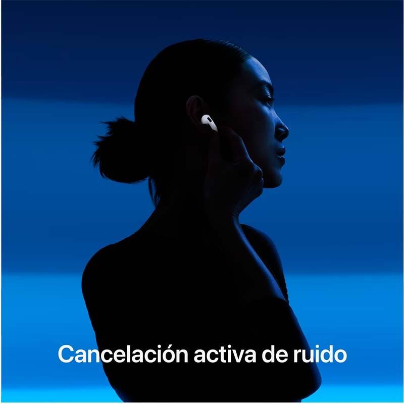 cancelación de ruido de los Apple AirPods 4