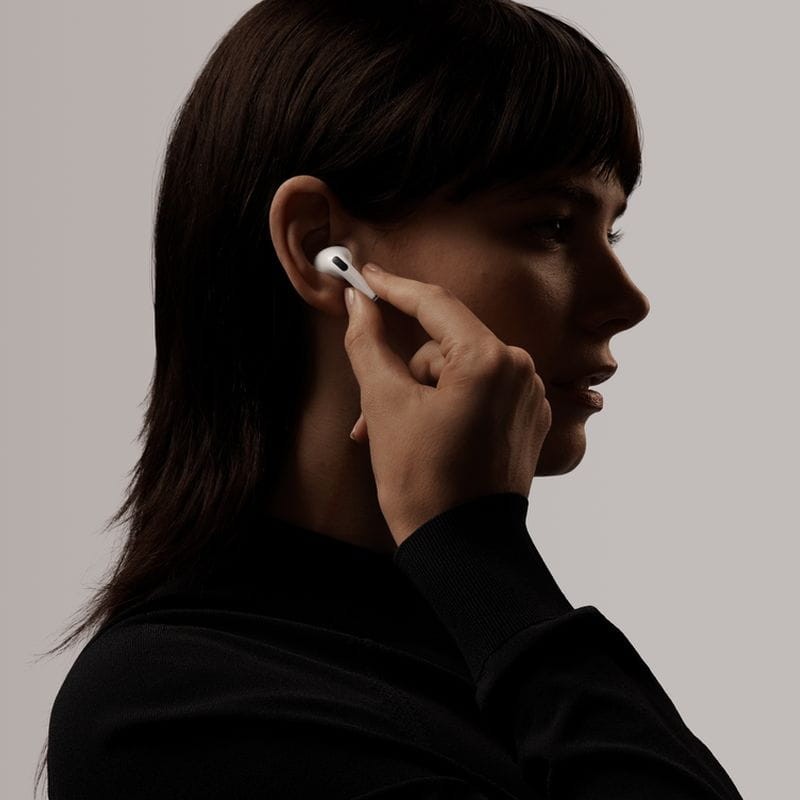 Apple AirPods Pro (MLWK3TY/A) Blanco  - Micrófonos