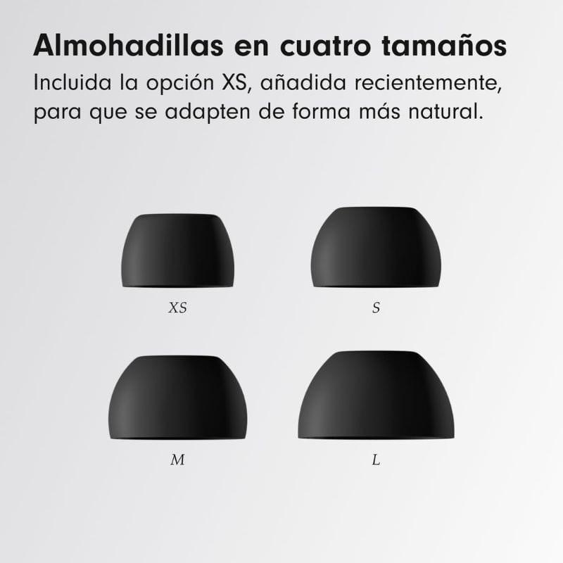 Apple Beats Solo Buds Fast Fuel Matte Black - Casque Bluetooth 4 tailles d'oreillettes