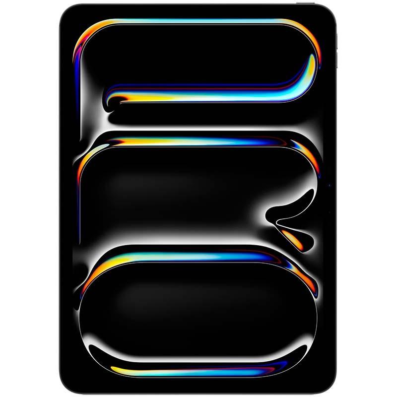 vista frontal de la Tablet Apple iPad Pro 2024 11 Wi-Fi 8GB/256GB Negro Espacial