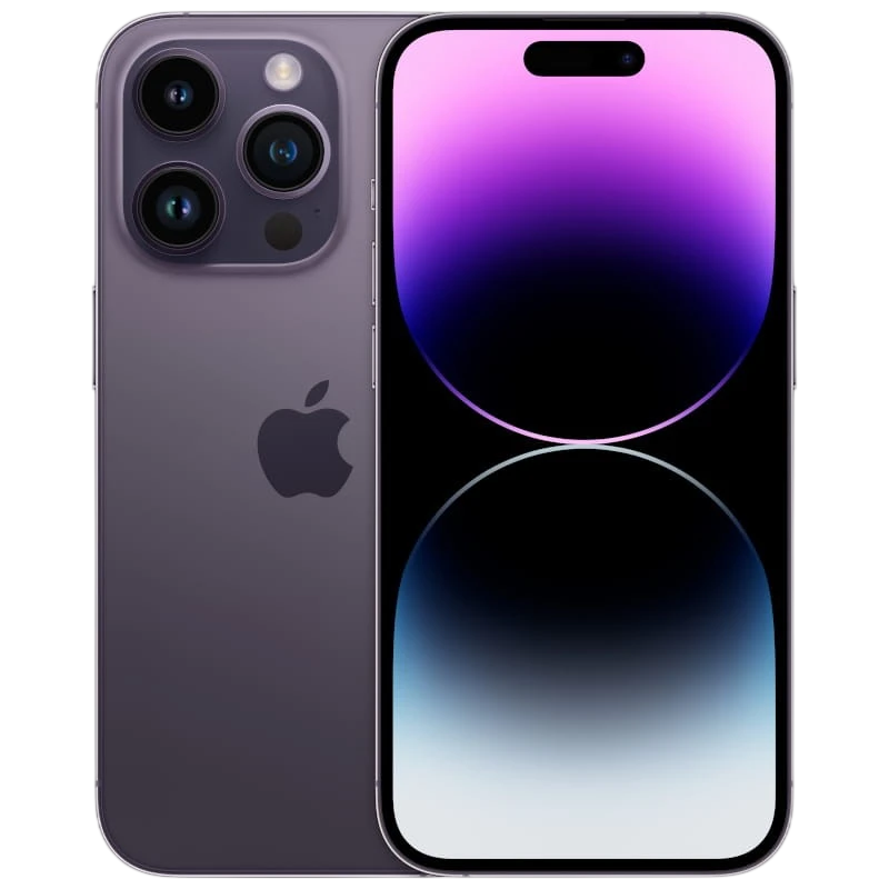 Apple iPhone 14 Pro 128GB Morado Oscuro Renovado - Estado Excelente