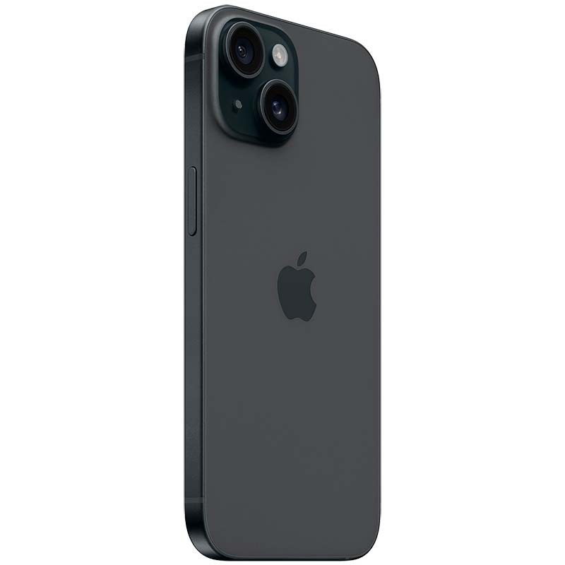 vista trasera del Teléfono móvil Apple iPhone 15 512GB Negro