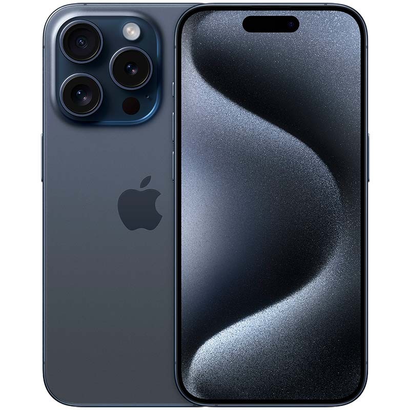 Apple iPhone 15 Pro 5G 256GB Titanio Azul Renovado - Buen Estado