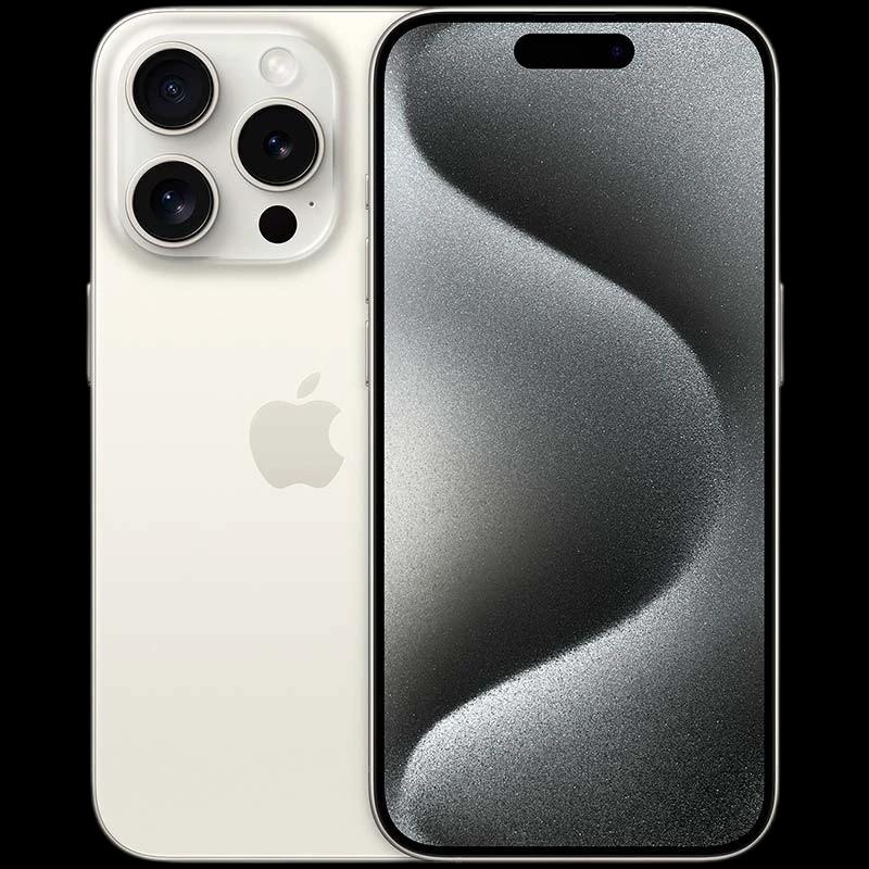 Teléfono móvil Apple iPhone 15 Pro 256GB Blanco Renovado - Estado Excelente