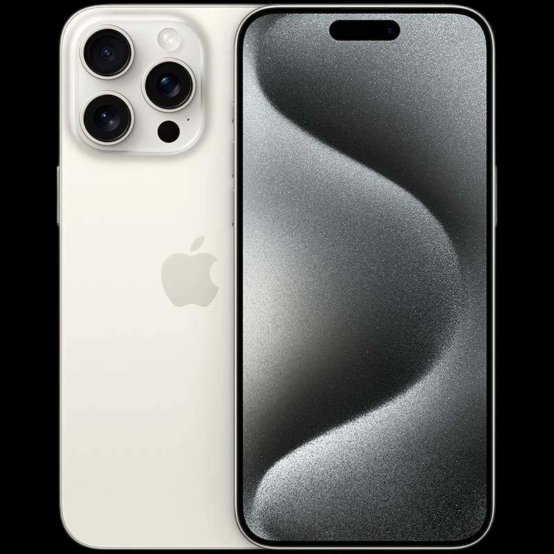 iPhone 15 Pro Max 5G 256GB Titanio Blanco Renovado - Estado Excelente