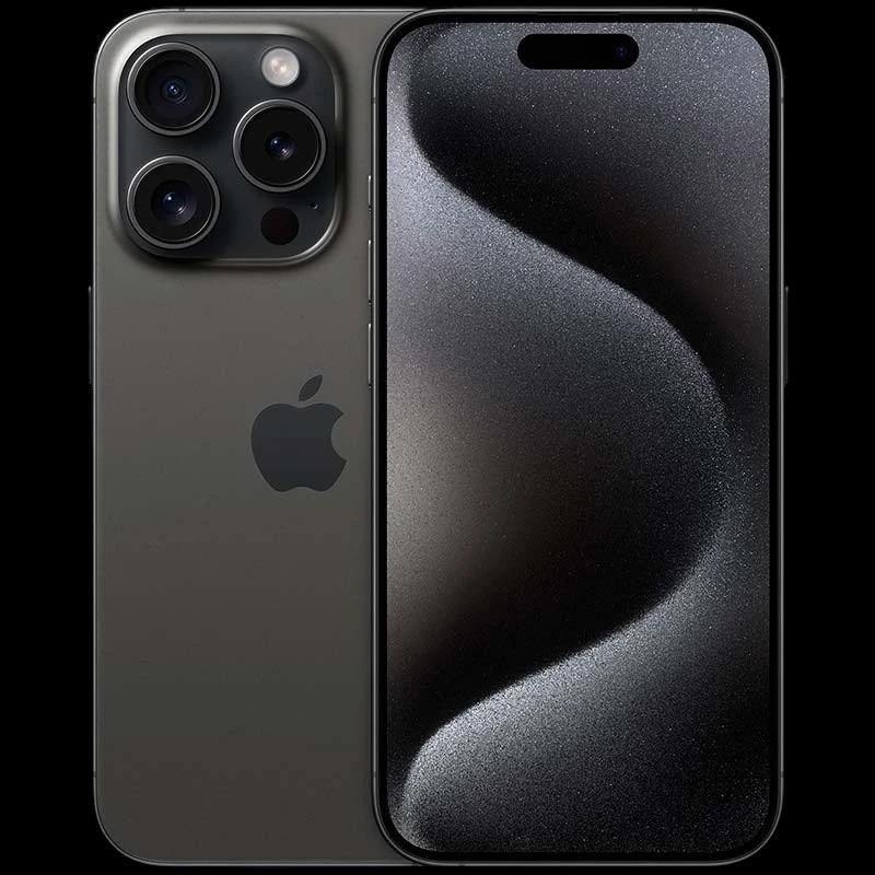 iPhone 15 Pro 5G 256Go Titane Noir Renewed - État Excellent